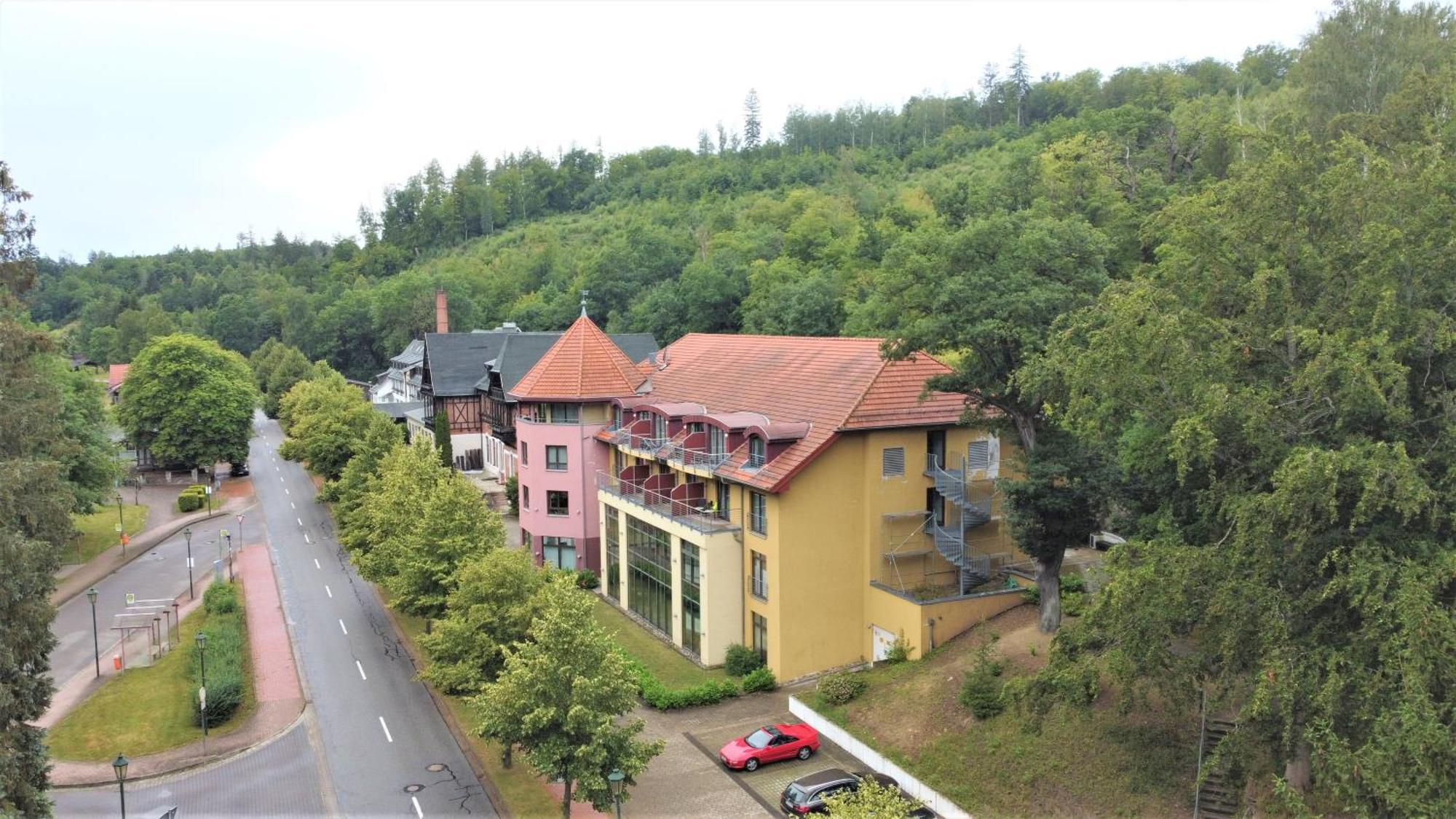 Hotel Habichtstein Алексисбад Екстериор снимка