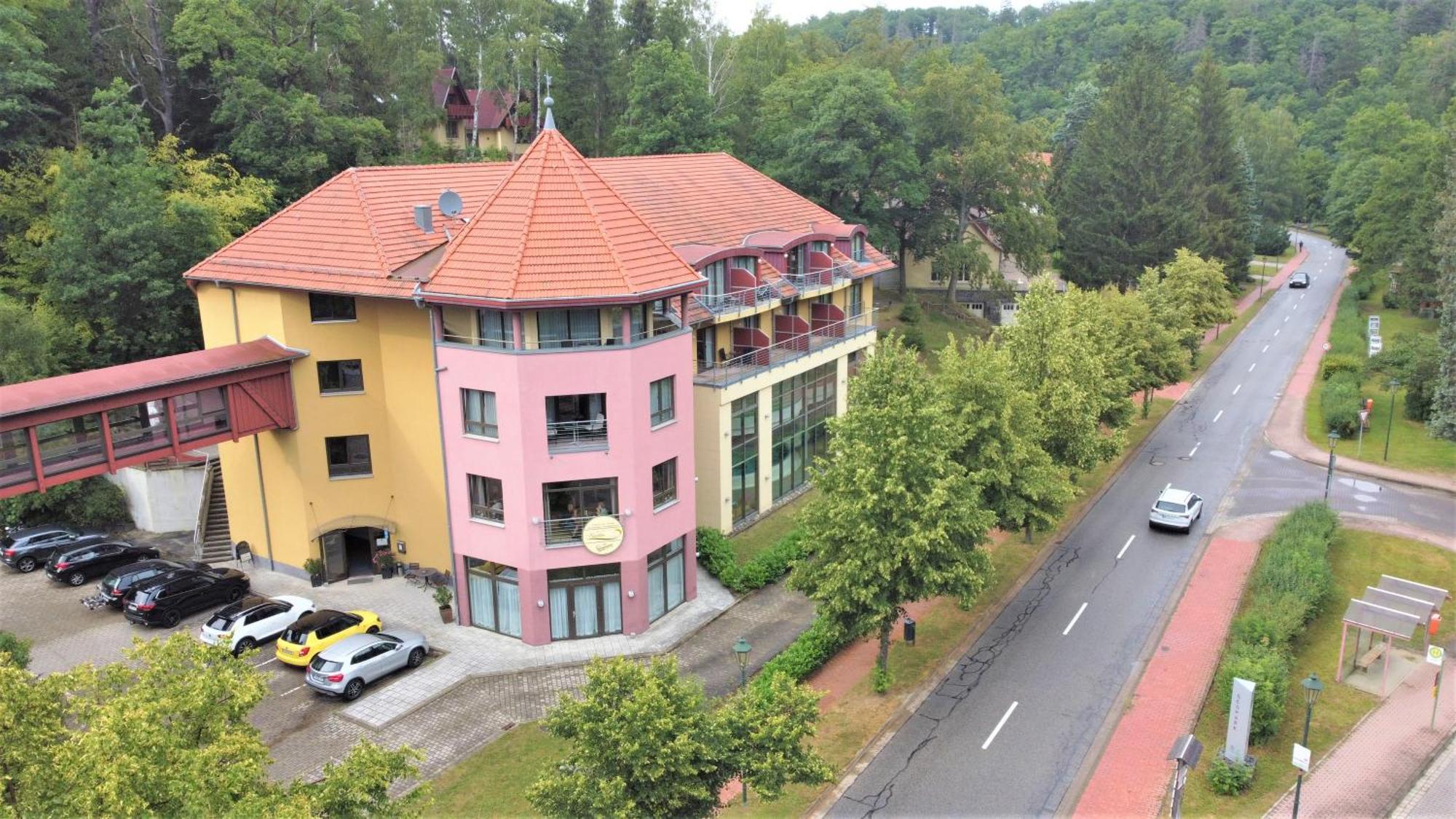 Hotel Habichtstein Алексисбад Екстериор снимка